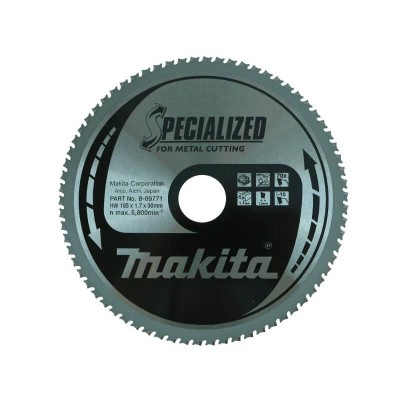 Zāģripa metālam 185x30 T70 1,7 mm -10  MAKITA