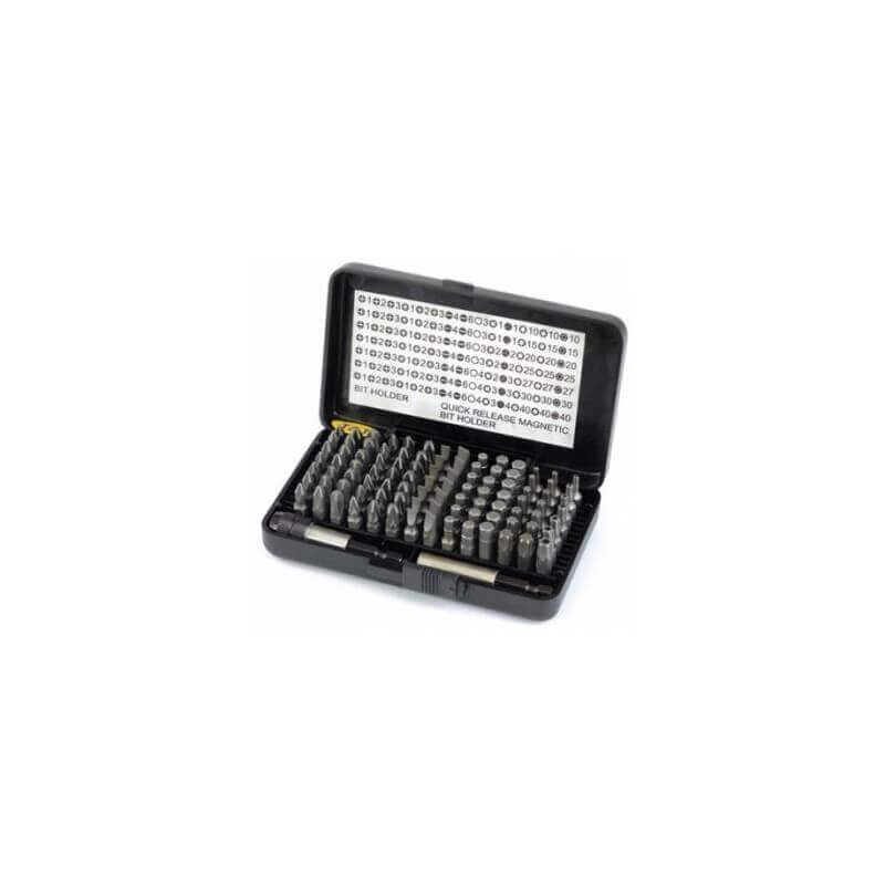 100 daļu skrūvgrieža uzgaļu komplekts HiKOKI 754000