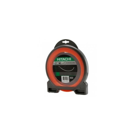 Zāles pļāvēja aukla, apaļā 2,4 mm HITACHI 781004 44m