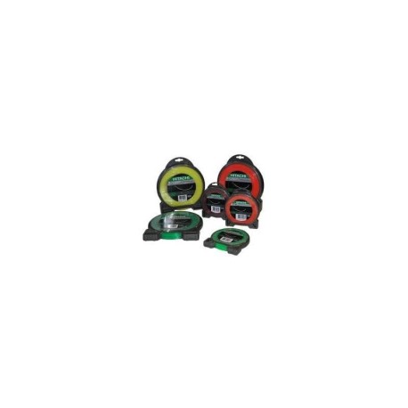 Zāles pļāvēja aukla, klusa, puķītes formas 15 m HITACHI 781041 2,0mm