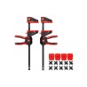 Spaustuvų rinkinys terasoms BESSEY 450/80 su adapteriais EZ-TD