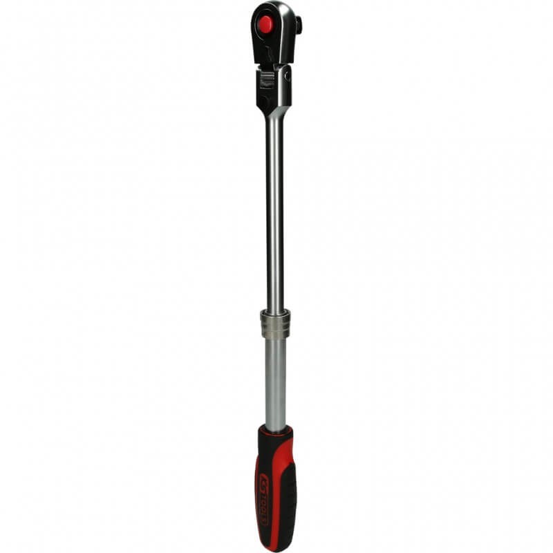1/2" teleskopiska tirkšķatslēga KS-TOOLS SlimPOWER