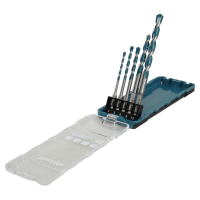 5 dalių grąžtų rinkinys MAKITA TC/HM E-16732