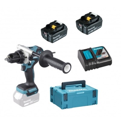 Akumuliatorinis smūginis gręžtuvas MAKITA DHP492RTJ