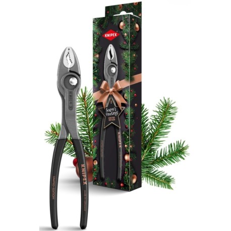 Knaibles Ziemassvētku iepakojumā KNIPEX Twin Grip 200mm