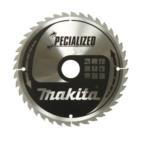 Pjovimo diskas MAKITA 190x30x1,45mm 44T 23 