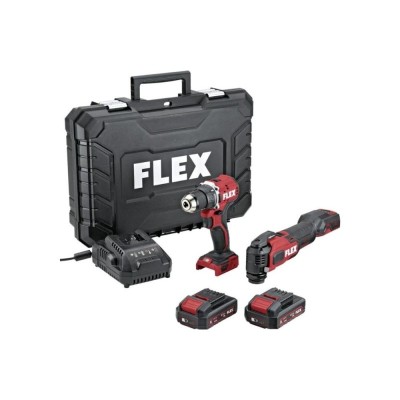 Akumuliatorinių įrankių rinkinys FLEX DD LD MT 18-ECT