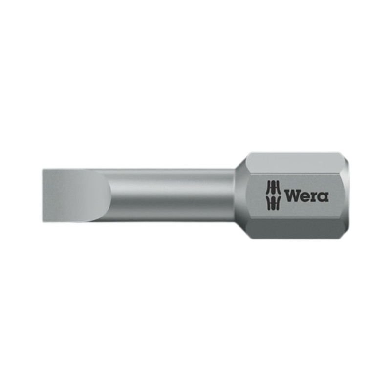Plokščias atsuktuvo antgalis WERA 800/1 Z 0,5x3,0x25mm