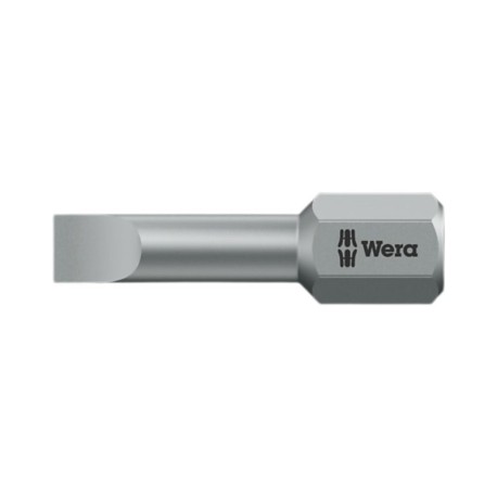 Plokščias atsuktuvo antgalis WERA 800/1 Z 0,5x3,0x25mm