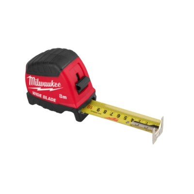 Profesionali plačios juostos ruletė MILWAUKEE 8mx35mm