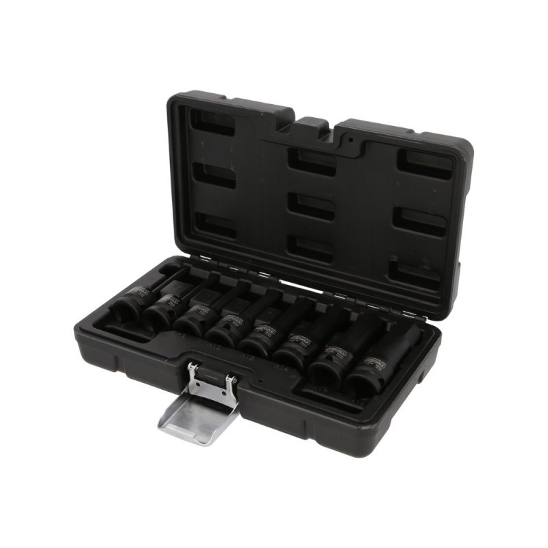 1/2" sešstūra triecienmuciņu komplekts KS TOOLS