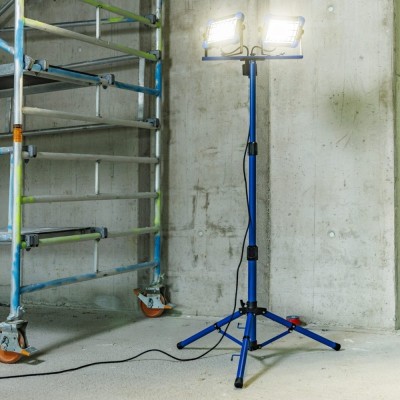 LED prožektorius su stovu AS-SCHWABE Slimline Pro 2x50W