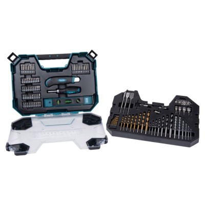 104 daļu virpošanas uzgaļu un urbju komplekts MAKITA MACCESS