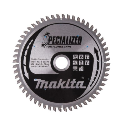 Metalo pjovimo diskas MAKITA 165x20x2,0mm 56T