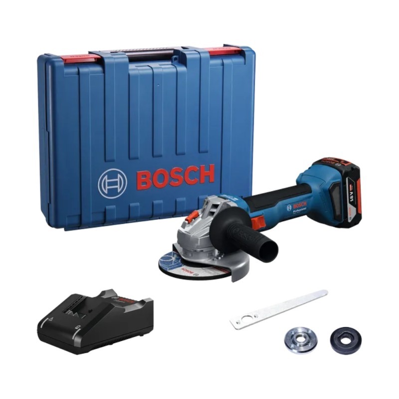 Leņķa slīpmašīna BOSCH GWS 18V-8 1x4.0Ah GAL1840, CC