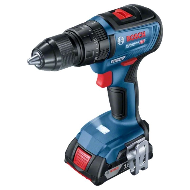 Akumulatora triecienurbjmašīna/skrūvgriezis BOSCH GSB 18V-50 GAL 1880CV LC