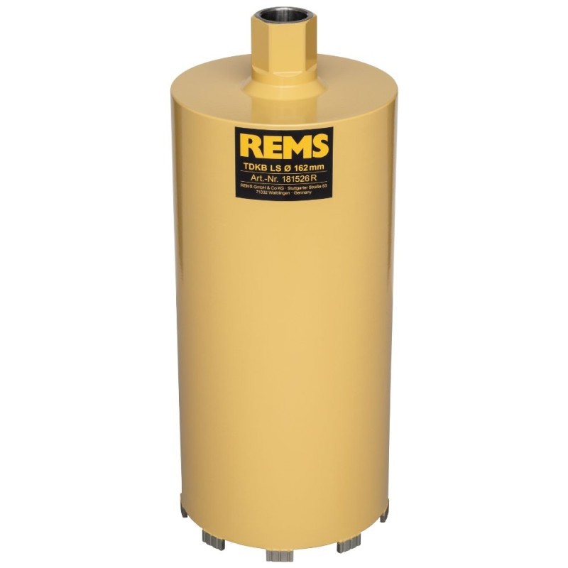Dimanta urbšanas kronis REMS TDKB LS Ø162mm UNC 1 1/4"