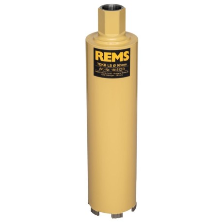 Dimanta urbšanas kronis REMS TDKB LS Ø92mm UNC 1 1/4"