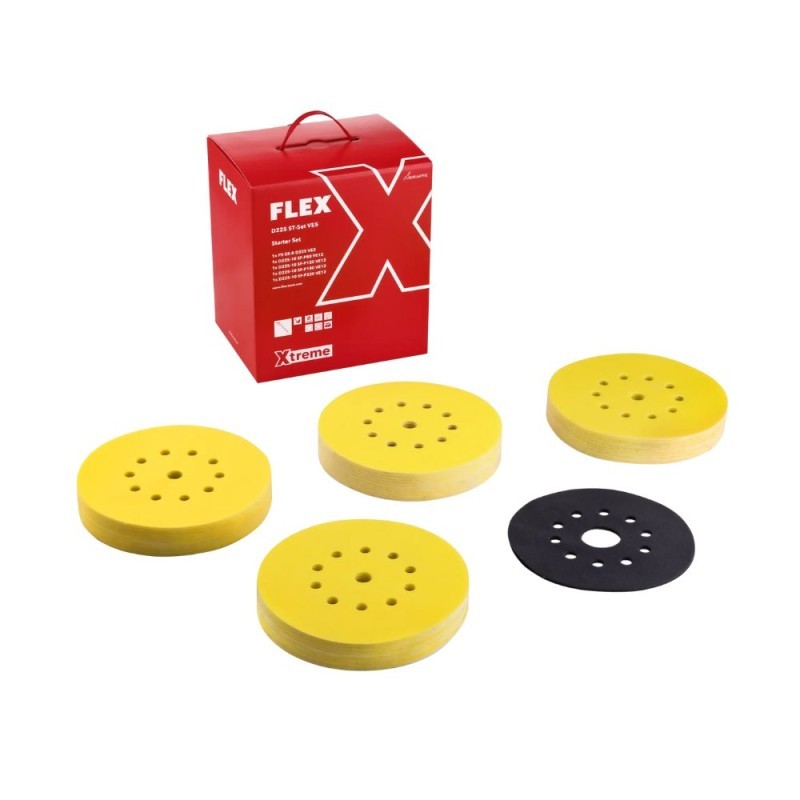 Šlifavimo priedų rinkinys FLEX D225 ST-Set VE5