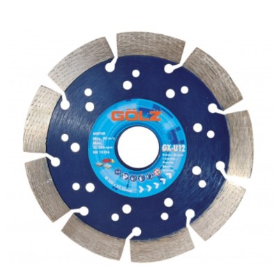 Deimantinis diskas betonui GOLZ GX-U12 125x22,23mm