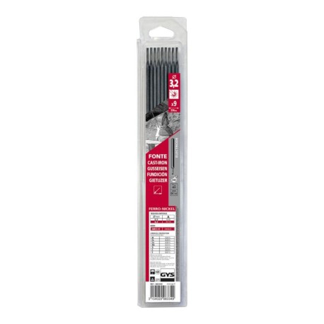Suvirinimo elektrodai ketui GYS 3,2 mm, 9 vnt.