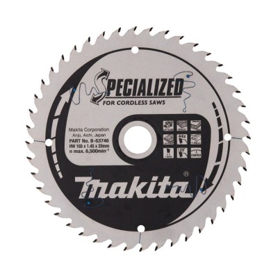 Griešanas disks MAKITA 165x1,45x20mm 44T 23 