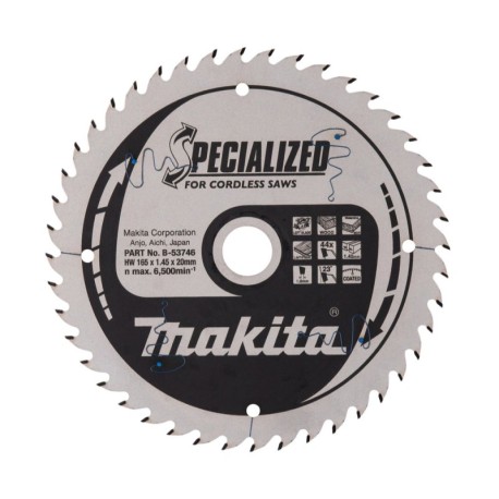 Griešanas disks MAKITA 165x1,45x20mm 44T 23 