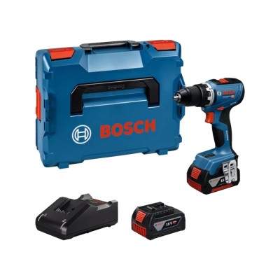 Akumuliatorinis gręžtuvas-suktuvas BOSCH GSR 18V-65 LB su priedais