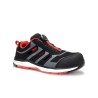 Sandales ELTEN Jo Rapid Boa Black Red Easy ESD S1P, melnas 46