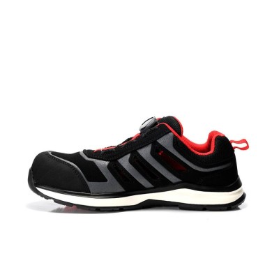 Sandales ELTEN Jo Rapid Boa Black Red Easy ESD S1P, melnas 46