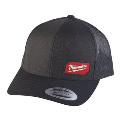 Cepure ar nagu MILWAUKEE Snapback, melna