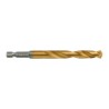 Metalo grąžtai MILWAUKEE Shockwave HSS-G TIN 10mm, 5vnt.