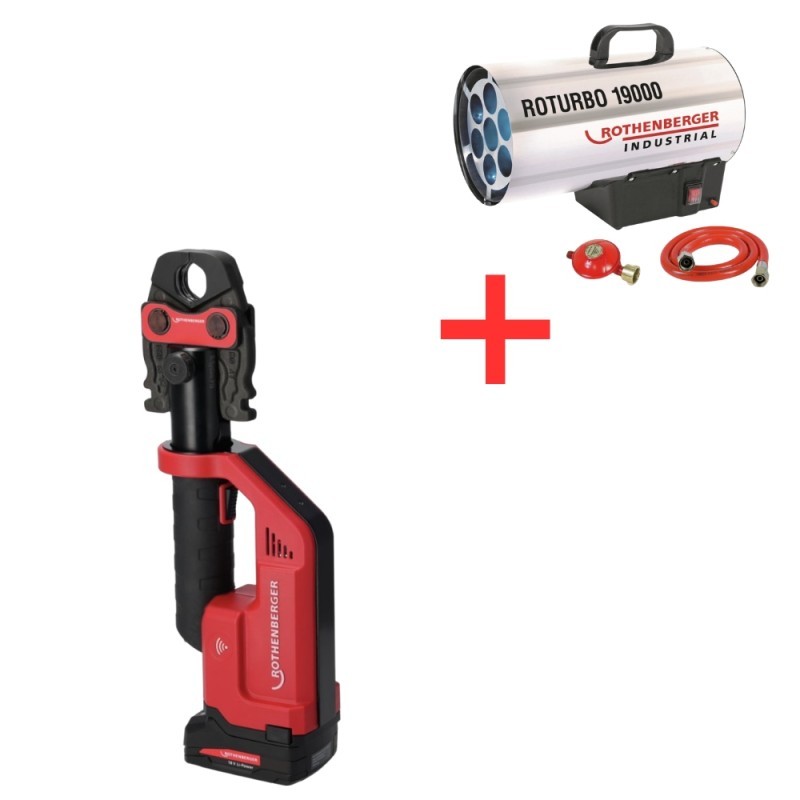 Akumulatora prese ROTHENBERGER Romax Compact III U16-20-25mm