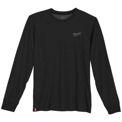 Hibrīda krekls ar garām piedurknēm MILWAUKEE, melns XXL