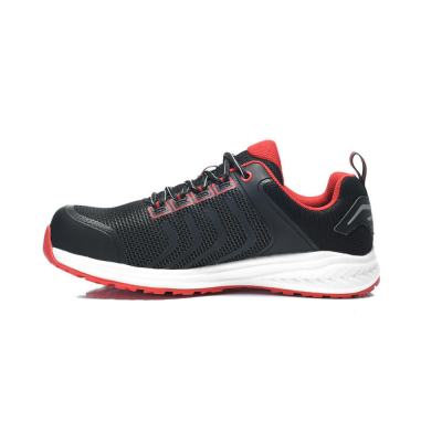 Kurpes ELTEN Livas black red low ESD S1P, melnas 48