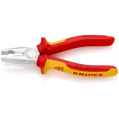 Kombinētās knaibles elektriķiem KNIPEX 0306180