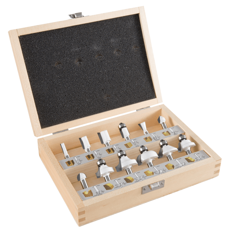 12 daļu koka frēžu komplekts MAKITA D-57065