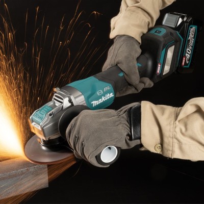Akumuliatorinis kampinis šlifuoklis MAKITA 40V MAX XGT GA044GZ