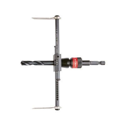 Asmeņi un centrēšanas urbis kronim MILWAUKEE