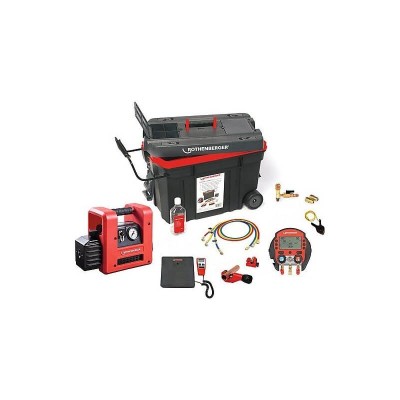 Kondicionieru apkopes komplekts ROTHENBERGER Rocaddy 120 R32 Digital