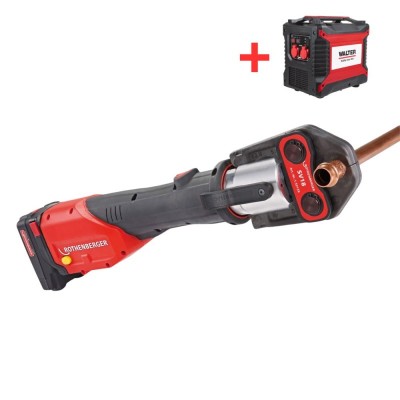 Akumulatora prese ROTHENBERGER Romax 4000 Set M15-22-28mm
