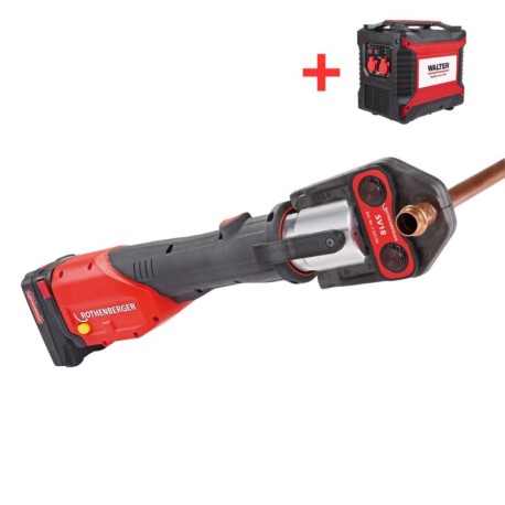 Akumulatora prese ROTHENBERGER Romax 4000 Set M15-22-28mm