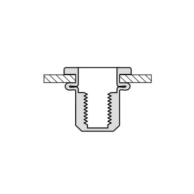 Vītņu kniedes MASTERFIX M06 CO 0.5-3.0