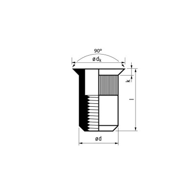 Vītņu kniedes MASTERFIX M04 VO 1.5-4.0