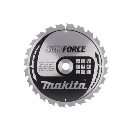 Zāģripa MAKITA 355x30x3,0mm 24T 20 