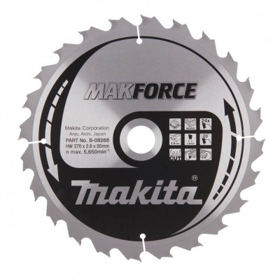 Pjovimo diskas MAKITA 270x30x2,6mm 24T 20 