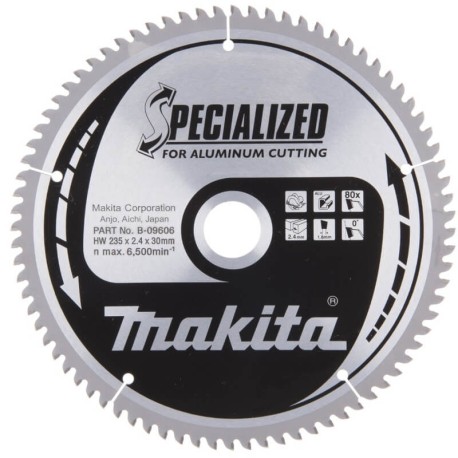 Pjovimo diskas MAKITA 235x30x2,4mm 80T 0 