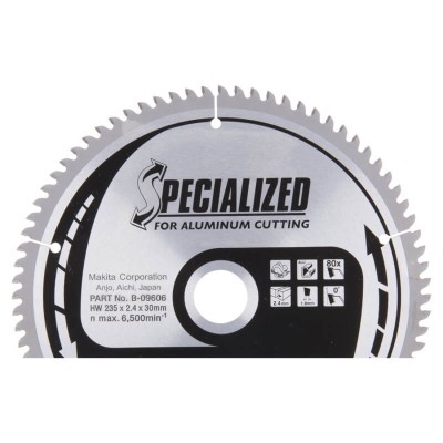 Pjovimo diskas MAKITA 235x30x2,4mm 80T 0 