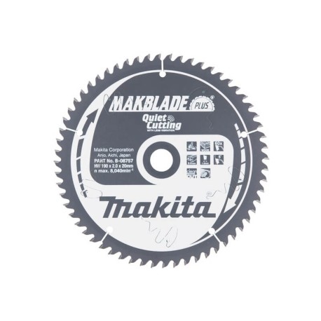 Pjovimo diskas MAKITA Makblade plus 190x20x2,0mm 60T 5 