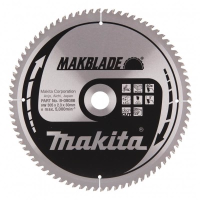 Zāģripa MAKITA Makblade 305x30x2,3mm 80T 5 